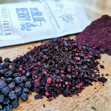 Pezzi di mirtilli rossi secchi | 100% Mirtilli selvatici liofilizzati Vaccinium Myrtillus | Mirtillo selvatico in polvere Mirtillo frutto in polvere Liofilizzato Liofilizzato Mirtilli secchi Prodotti disidratati Naty Shop