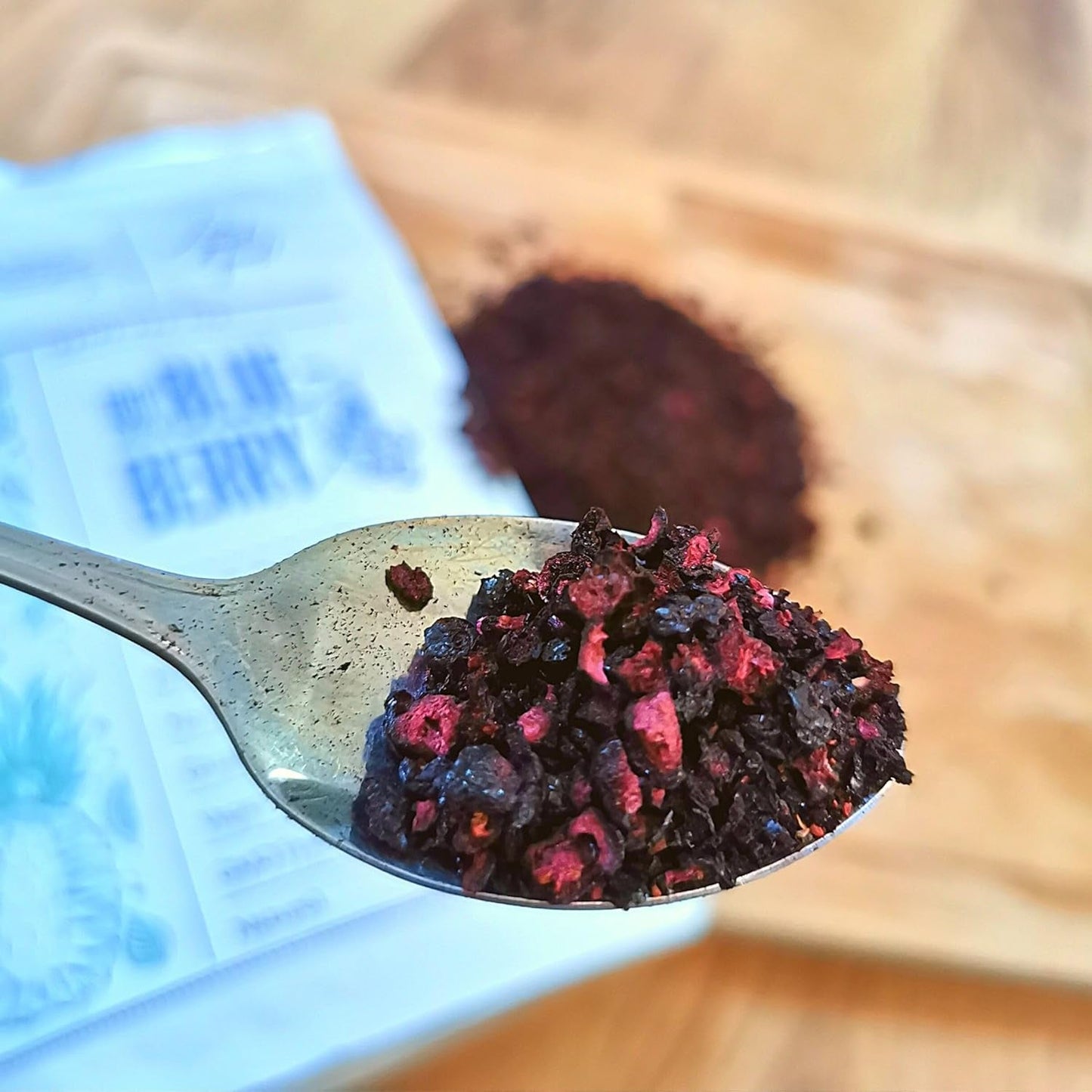 Pezzi di mirtilli rossi secchi | 100% Mirtilli selvatici liofilizzati Vaccinium Myrtillus | Mirtillo selvatico in polvere Mirtillo frutto in polvere Liofilizzato Liofilizzato Mirtilli secchi Prodotti disidratati Naty Shop