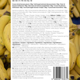 Pezzi di banana liofilizzata | Banane secche senza zucchero | Banane liofilizzate Banane con frutta secca | Banane fresche liofilizzate | Pezzi di banana con frutta liofilizzata Naty Shop prodotti disidratati
