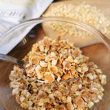 Pezzi di banana liofilizzata | Banane secche senza zucchero | Banane liofilizzate Banane con frutta secca | Banane fresche liofilizzate | Pezzi di banana con frutta liofilizzata Naty Shop prodotti disidratati