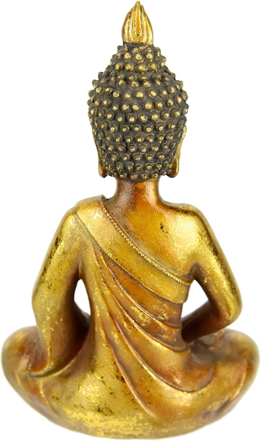 Figura di Buddha meditare seduto statua figure scultura busto statua ornamento Figura di Buddha Decorazione Feng Shui giardino terrazza decorazione balcone Statua di Buddha accessorio per la casa Scultura di Buddha figura da giardino Statuette e sculture Naty Shop
