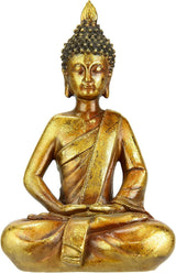 Figura di Buddha meditare seduto statua figure scultura busto statua ornamento Figura di Buddha Decorazione Feng Shui giardino terrazza decorazione balcone Statua di Buddha accessorio per la casa Scultura di Buddha figura da giardino Statuette e sculture Naty Shop Aur Asesarea