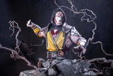 Busto di Scorpione Mortal Kombat con licenza ufficiale, Giallo, 29,5 cm, Statuette e sculture in resina sintetica Naty Shop