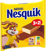Nestlé Crunchy Waffle Delicious Barretta di waffle al cioccolato al latte Confezione multipla 1 confezione (3x26 g ciascuno)