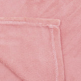 HOMLA Soffice e calda coperta in pile rosso - per divano e letto Comoda coperta Coperta per divano Coperta per soggiorno - di facile manutenzione 150 X 200 cm Letti e coperte rosa Besuche den HOMLA-Store
