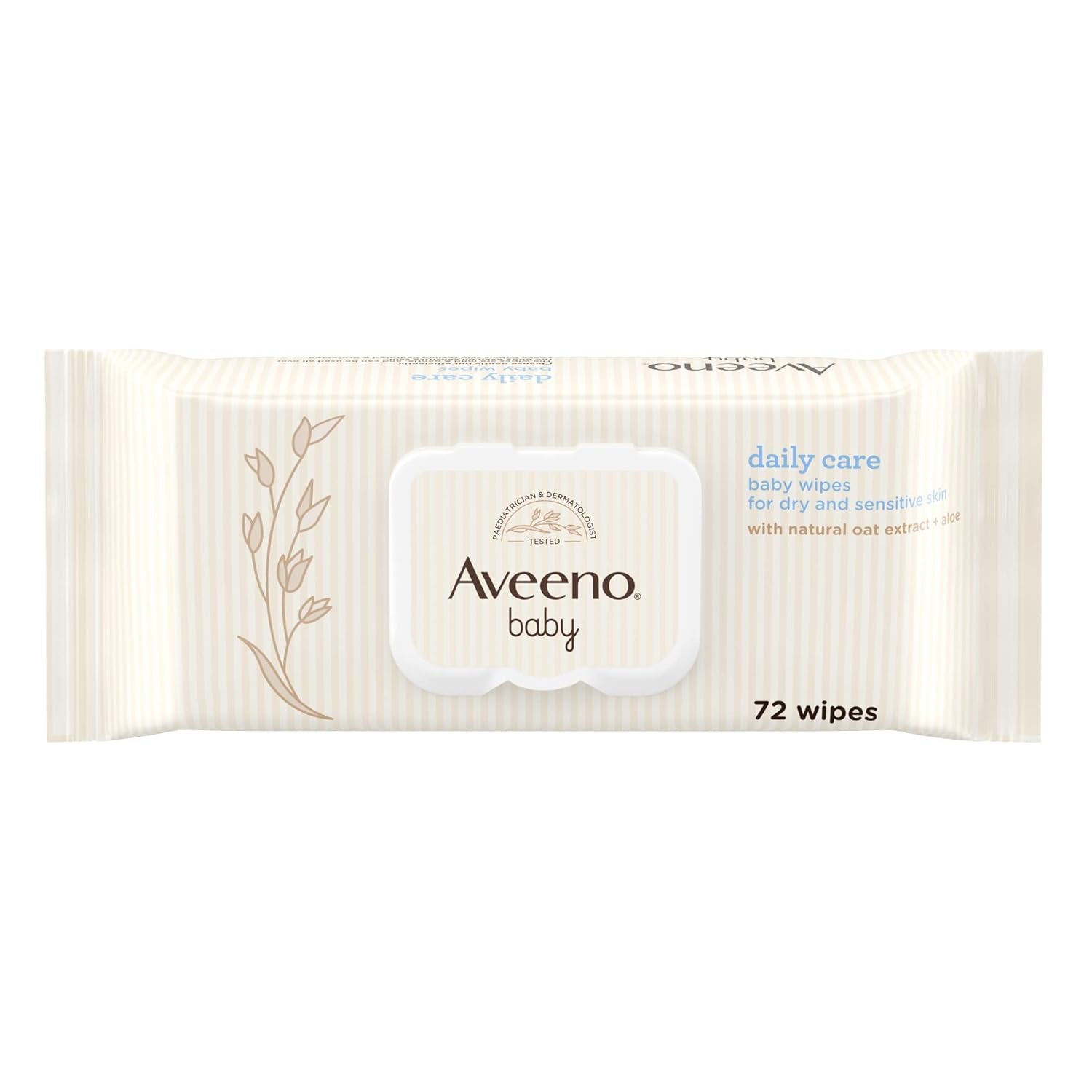 Salviette umidificate Daily Care, puliscono delicatamente ed efficacemente la pelle sensibile, elementi essenziali per il bambino, bianco, 12 pezzi (totale 864 salviette)