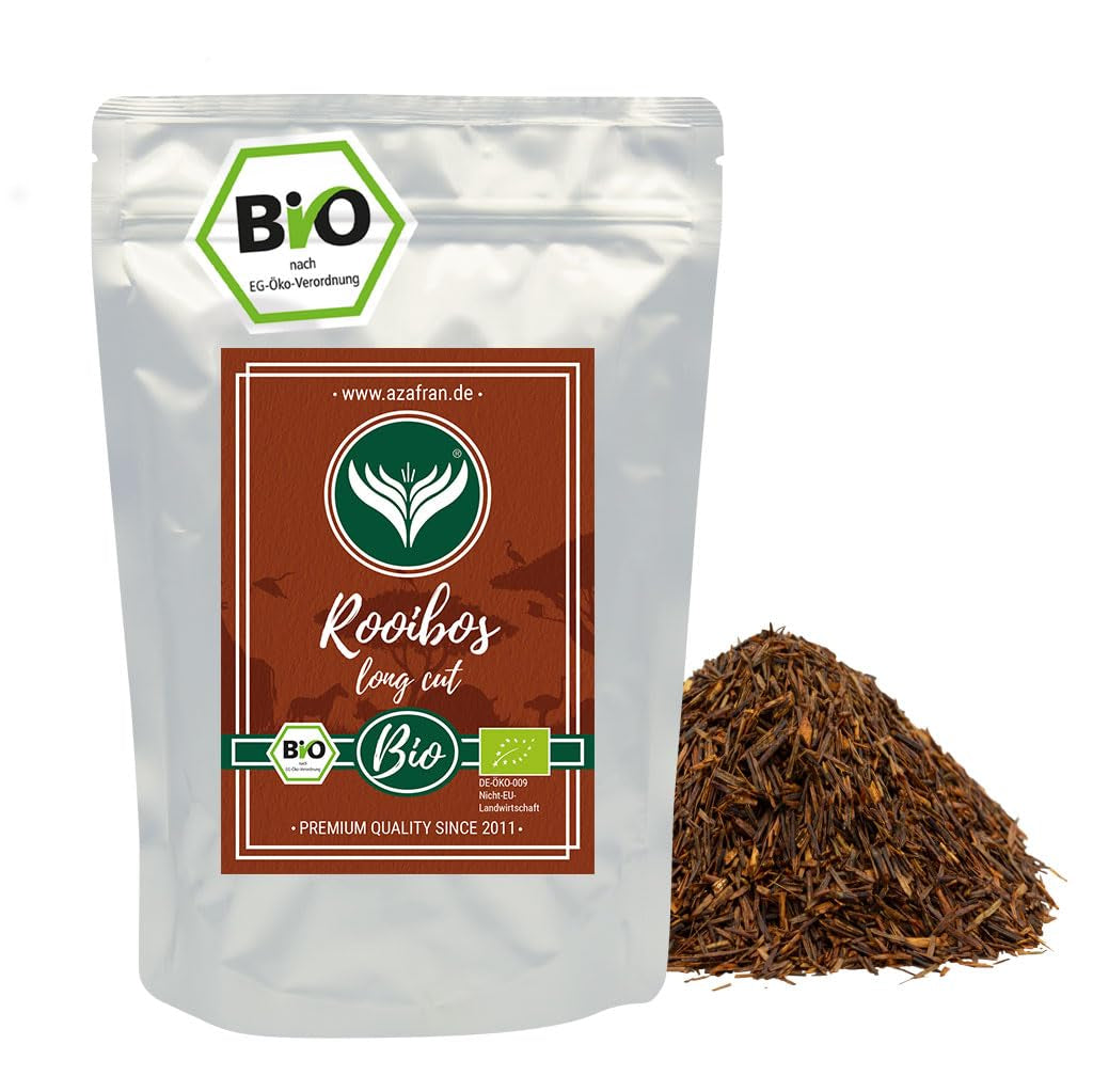 Azafran BIO Rooibos tè sfuso - Tè rooibos naturale 500 g