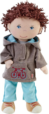 Bambola HABA Lian - Bambola di stoffa morbida 30 cm, ideale per neonati e bambini piccoli, lavabile e facile da vestire e svestire, dai 18 mesi - 1302109001
