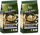 Muesli croccante ai frutti di bosco Biozentrale | 375 g di muesli biologico | Ideale per la colazione e per la tua tazza di muesli da asporto | Un'alternativa alle barrette di muesli