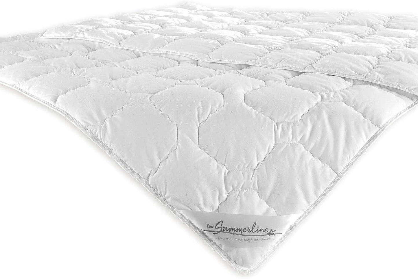Frankenstolz FAN Wash Cotton - Trapunta Estiva, 155X220 Cm, Trapunte e Trapunte Extra Large Naty Shop Bianco 135 X 200 Cm