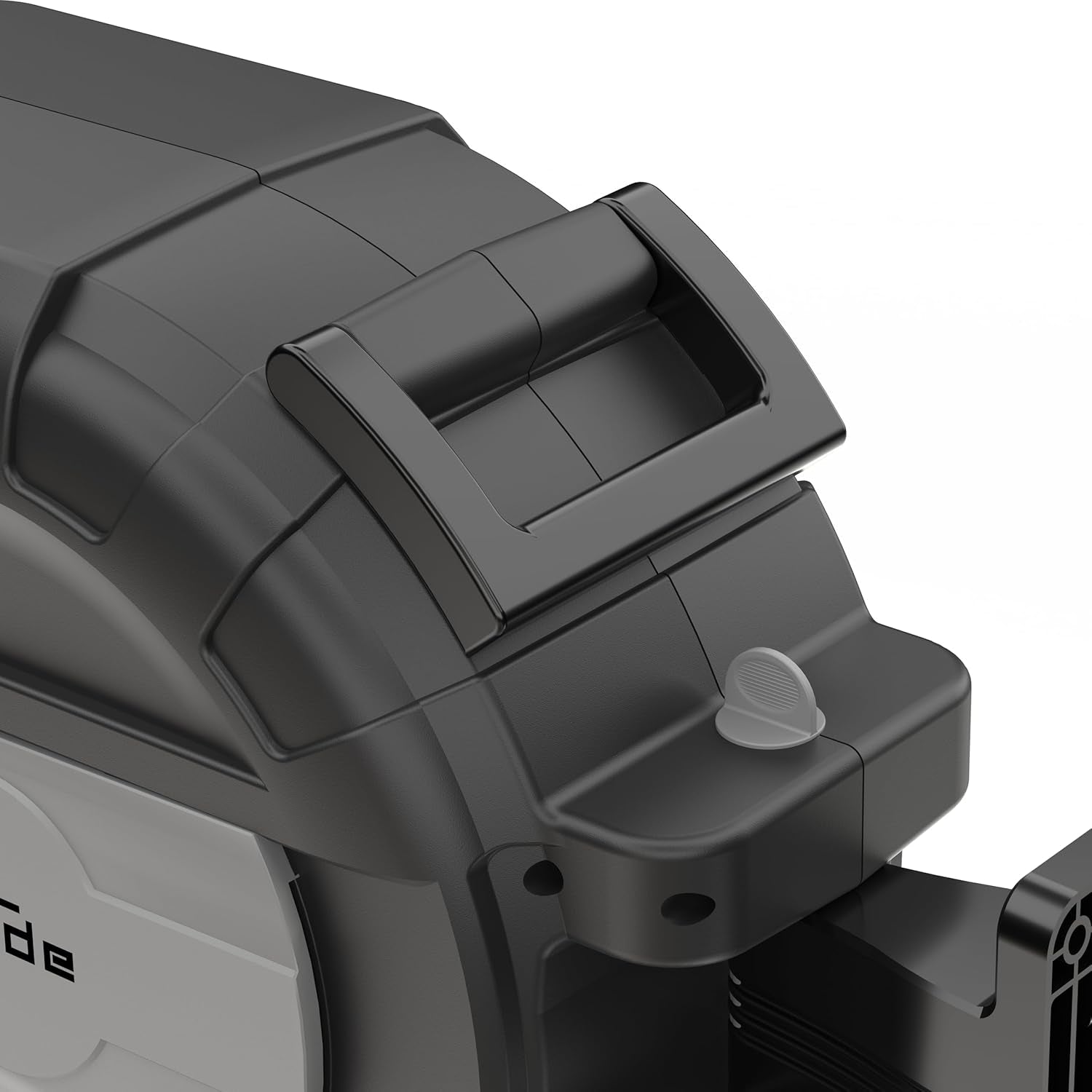 Avvolgitubo automatico Güde 30-2-2 1/2 (rotazione di 180°, per montaggio a parete, tubo da 30 m, getto d'acqua, supporto a parete, retrazione automatica, arresto retrazione, maniglia di trasporto, 2 attacchi rapidi)