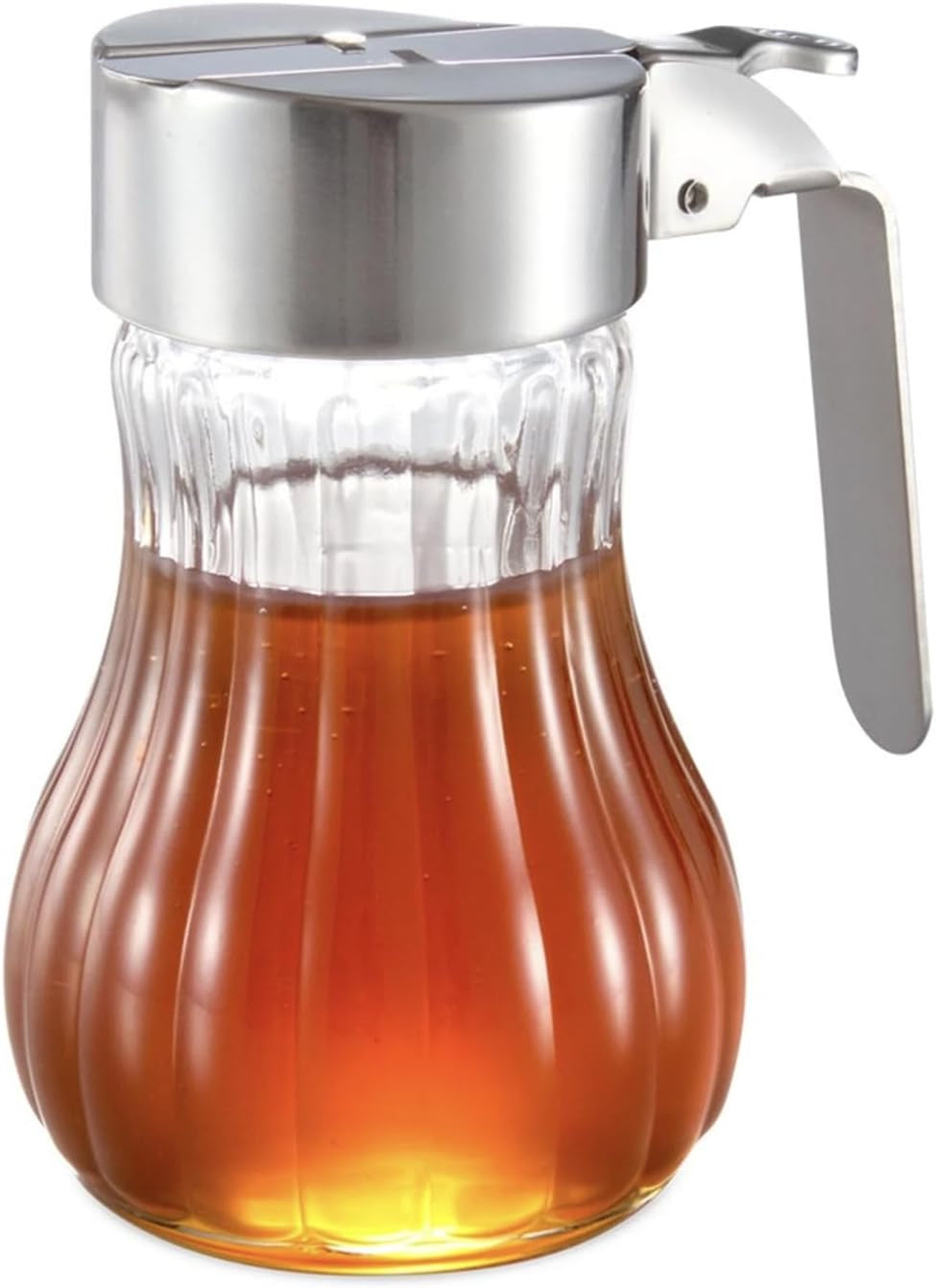 Tescoma CLASSIC tazza crema/miele 250 ml, acciaio inox e vetro robusto, ideale per la casa e la ristorazione, resistente e funzionale