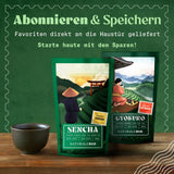Naturalebio Tè giapponese Sencha - 200 g Tè verde biologico - Tè verde Sencha puro e naturale al 100% - foglie sfuse del primo raccolto - prodotto biologico coltivato in Giappone