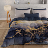 PETTI Artigiani Italiani - Trapunta invernale, Trapunta invernale, Trapunta semplice, Double face, Stampa monocolore e digitale, Microfibra anallergica 100%, Made in Italy