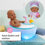 BABY Born Eva 43Cm, bambola con 10 funzioni e accessori, per bambini dai 3 anni, funziona senza batteria, bambola grande 43Cm, 836408 Zapf Creation Dolls Naty Shop