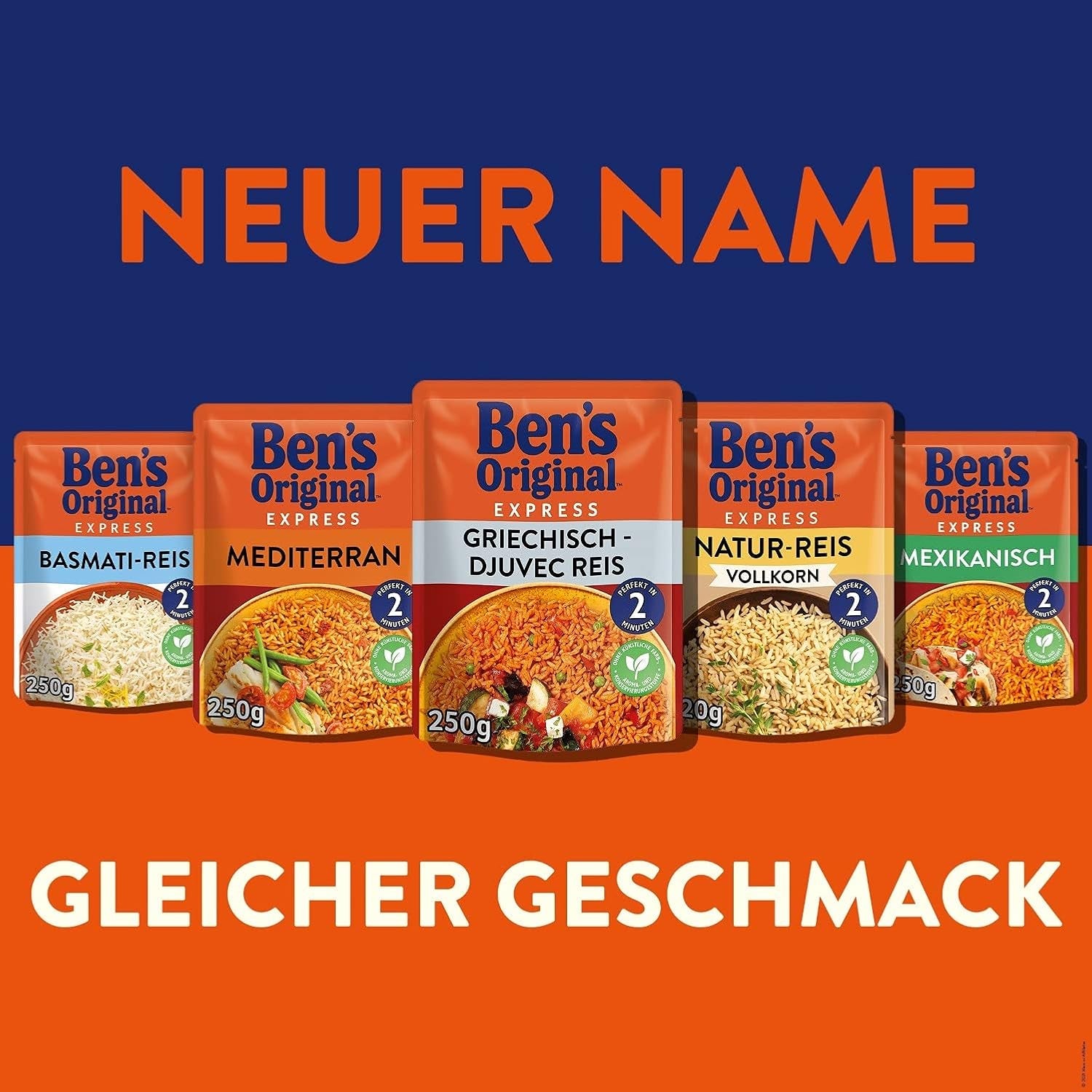 Riso Basmati originale di Ben, bollire in sacchetto per 10 minuti, 6 confezioni (6 x 1 kg)