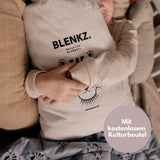 Coperta per neonati ponderata | 3,5Kg | 100X150Cm | Coperta terapeutica | Coperte ponderate | Coperta pesante (faccia di tigre blu, 3,5 Kg-100X150 Cm) BLENKZ Letti e Coperte.