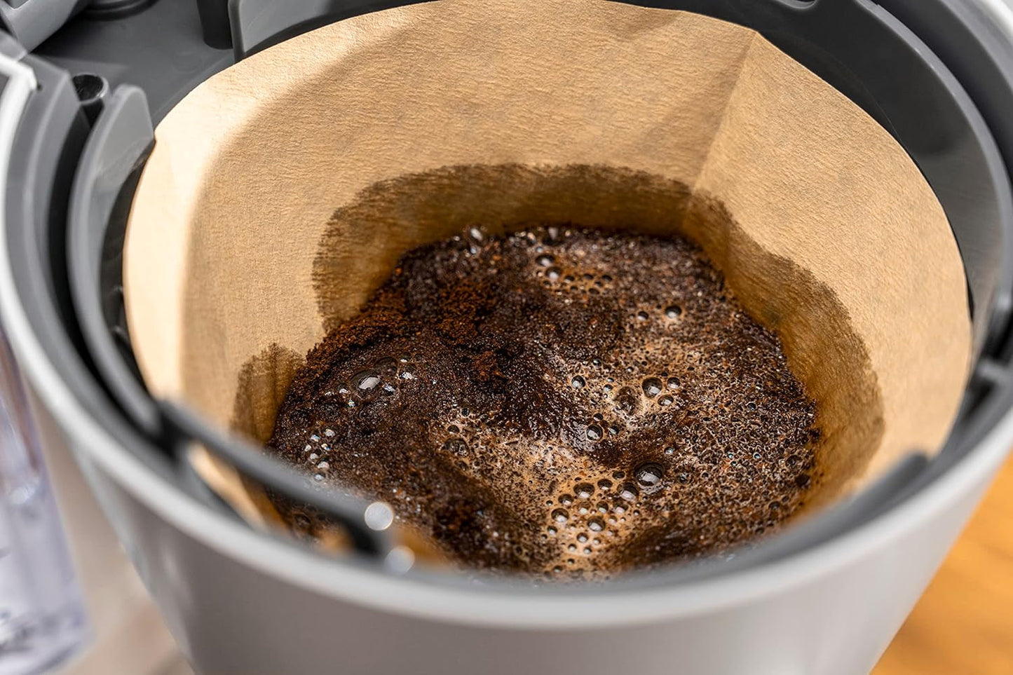 ZWILLING ENFINIGY Macchina per caffè espresso con filtro con caraffa in vetro da 1,5 litri, Macchina per caffè espresso con caldaia in acciaio inossidabile, Funzione fioritura e decalcificazione intelligente, Plastica, Argento