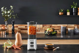 Frullatore Pulseo LM17GD, 400 W, 4 lame, 700 Ml, Contenitore portatile 600 Ml Cucina Naty Shop
