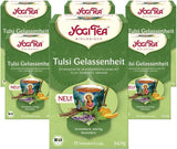 Tè Yogi - Tulsi Serenity, tisana ayurvedica, senza caffeina, miscela Tulsi - basilico sacro, liquirizia e arancia, tè Yogi, confezione da 6, 6 x 17 bustine di tè (102 bustine di tè)