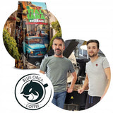 Caffè in grani tostati Italiana Bellagio 1kg | 80% Arabica e 20% Robusta | con sentori di frutta secca e cioccolato fondente | appena tostato, bassa acidità | per macchine da caffè | Caffè Orca Blu