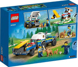 LEGO City 60369 Addestramento mobile del cane della polizia, auto della polizia giocattolo con rimorchio, personaggi di cani e cuccioli, set di animali per bambini dai 5 anni in su Set di costruzione Besuche den LEGO-Store