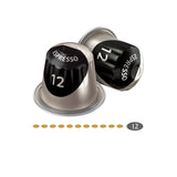 Jacobs Kaffeekapseln Espresso Ristretto, Megapack XXL, Intensität 12/12, 5 x 40 Getränke, Nespresso* compatibile Kaffee Kapseln, 200 Kapseln