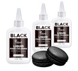 Colorante alimentare liquido, set colorante alimentare Red Velvet per torte da forno, amaretti, biscotti, colorante alimentare per decorare torte, liquido per colorare bevande (70 g x 3)