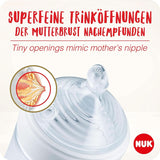 Tiralatte manuale NUK Nature Sense | Set da allattamento con tiralatte manuale, biberon e coppette assorbilatte Ultra Dry Comfort | 6 pezzi Accessori per Alimenti e Allattamento Naty Shop