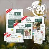 Pannolini Eco Eco by Naty Baby Eco Pannolini - pannolini biologici premium, ecologici, realizzati con materiali a base vegetale, ideali per la pelle sensibile del bambino (taglia 5 - 80 pezzi)
