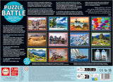 Educa - Puzzle di paesaggi di battaglia. Un'autentica battaglia dei pezzi | Sii il primo a completare il puzzle per diventare il vincitore. Dai 7 anni (20121) Puzzle Naty Shop