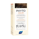 Tinta permanente per capelli, 5.3 Castano chiaro dorato Naty Shop Tintura per capelli castana