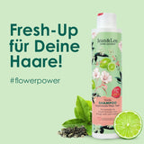 Jean & Len Green Tea & Lime shampoo idratante, per capelli da normali a grassi, 300 ml Doccia e bagno Jean & Len Green Tea & Lime