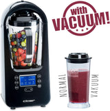 Robot da cucina Cloer 6980 Vakuum / 800 Watt / 21.000 U/Min. / Incl. Vorratsbehälter/Vakuumventil/Automatikprogramme/Eis-Crush-Funktion/Reinigungsfunktion/Schwarz, 1500 Milliliters Kitchen Naty Shop