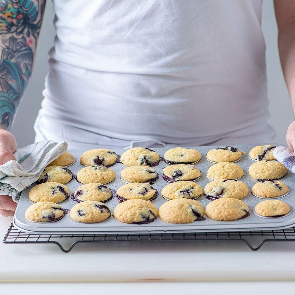 0070035 TORTA PER 24 MINI MUFFINS 38,5 X 26 X 2 H CM Stampi e teglie Naty Shop