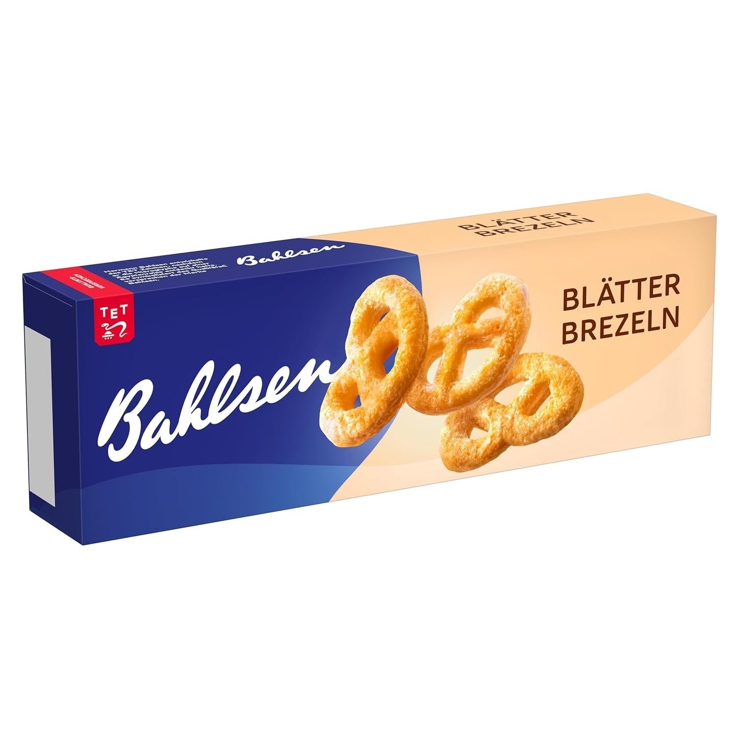 Pasta sfoglia Bahlsen - Confezione da 12 - Pasta sfoglia caramellata a forma di pretzel (12 x 100g)