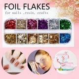 7 Boxen Strasssteine ​​​​Nägel, Kit Nail Art Strass Nagelglitzer Paillettes Nagel-Edelsteinen Kristalle Perlen Diamanten Metall Nieten Für DIY Dekoration Nageldesign (Multicolor)