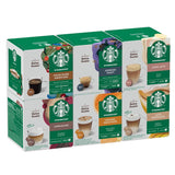 STARBUCKS Probierset, Mixed Cup Variety Pack di Nescafé Dolce Gusto Kaffeekapseln 6 x 12 (72 Kapseln) - Exklusiv bei Amazon