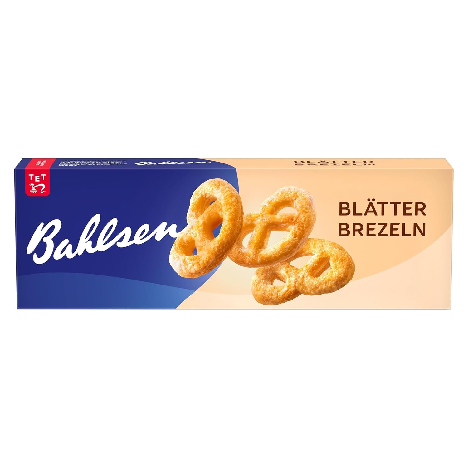Pasta sfoglia Bahlsen - Confezione da 12 - Pasta sfoglia caramellata a forma di pretzel (12 x 100g)