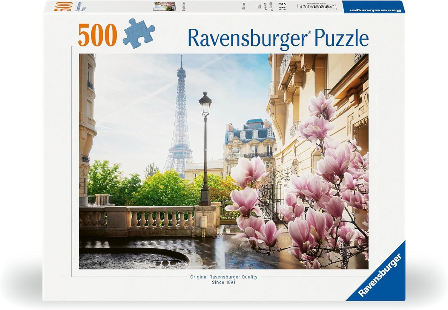 Ravensburger Puzzle 12000366 - Primavera a Parigi - Puzzle da 500 pezzi per adulti e bambini dai 12 anni Puzzle Naty Shop