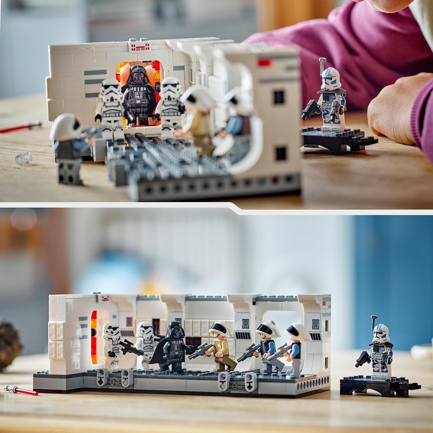 LEGO Star Wars Tantive IV Boarding, Giocattolo da costruzione del film Una nuova speranza, Playset fantasy da collezione, Idea regalo per ragazzi e ragazze 8+ e collezionisti 75387 Set da costruzione Beuche den LEGO-Store