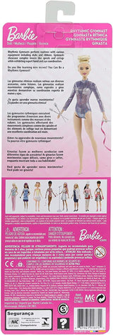 Barbie Serie You Can Be Anything Capelli Biondi Ginnastica Ritmica Accessori Bambola Inclusa Giocattolo Regalo per Bambini Età 3+ GTN65