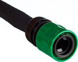 Tubo per irrigazione Dehner, lunghezza 15 m, 1/2 pollice, nero