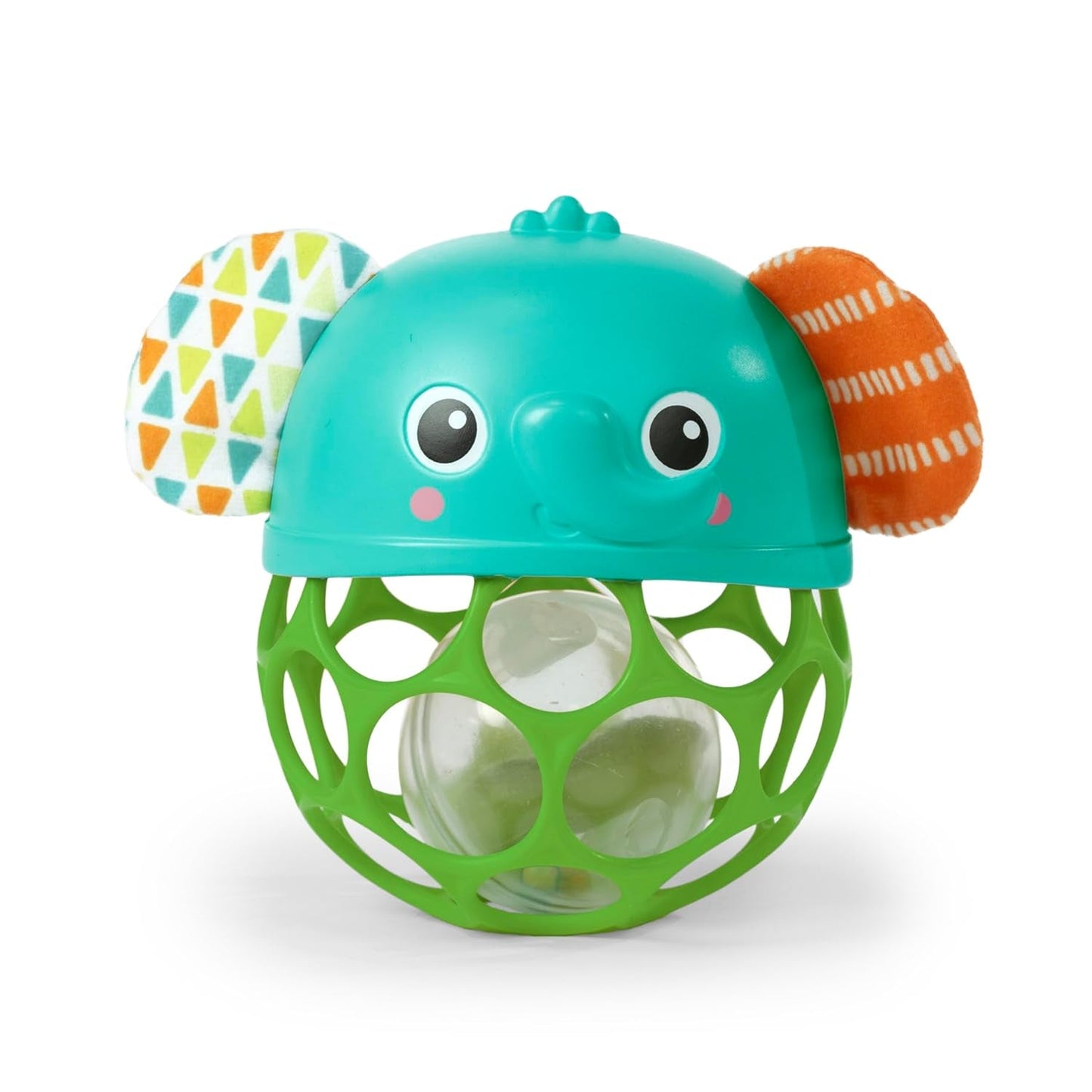 Bright Starts Giggle & Glow Bell Glow in the Dark Elefante Giocattolo Oball Facile da catturare Neonato + Giocattoli unisex per bambini Naty Shop Titolo predefinito