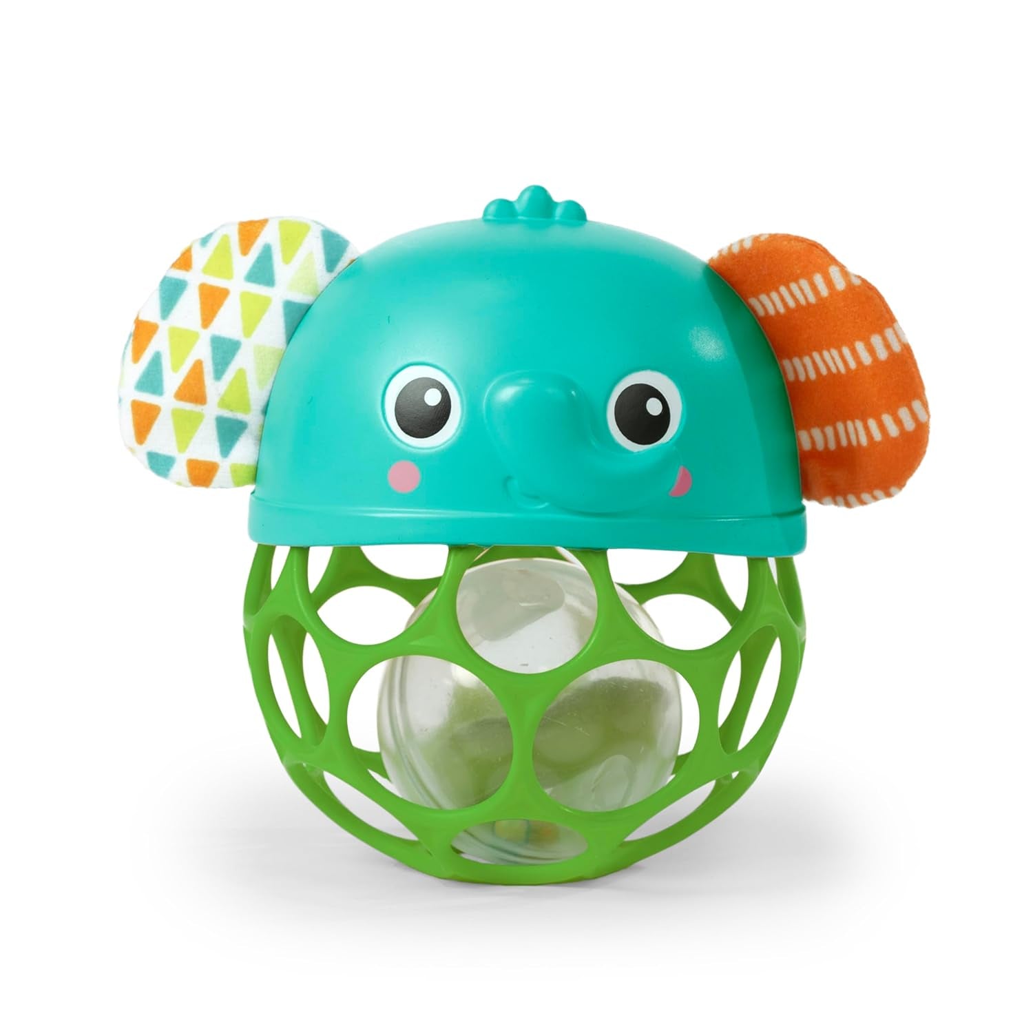 Bright Starts Giggle & Glow Bell Glow in the Dark Elefante Giocattolo Oball Facile da catturare Neonato + Giocattoli unisex per bambini Naty Shop Titolo predefinito