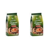 Muesli crocant cu fructe de pădure Biozentrale | 375 g Muesli organic | Ideal pentru micul dejun și pentru paharul tău de muesli la pachet | O alternativă la batoanele de muesli