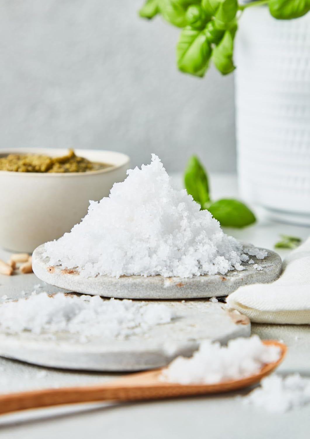 Fuchs Gewürze - Fleur de Sel | Sale Nobile da Condimento per Asparagi, Frutti di Mare e Pesce | Meersalz in qualità Premium 100 g im wiederverschließbaren Gewürzglas