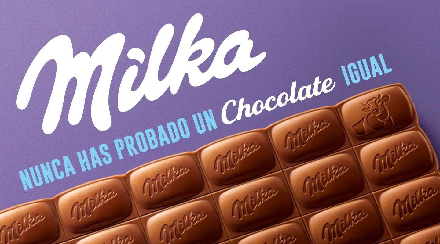 Milka Triolade 1x280g | Tavoletta di cioccolato grande a triplo strato | Cioccolato al latte alpino, cioccolato bianco e fondente | Cioccolato Milka di latte alpino al 100% | Barrette di cioccolato (confezione da 5)