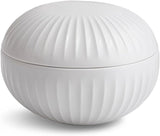 Kähler Bonbonniere Ø12 cm Hammershøi Decorazione Design danese, bianco Scatole per alimenti Naty Shop Titolo predefinito
