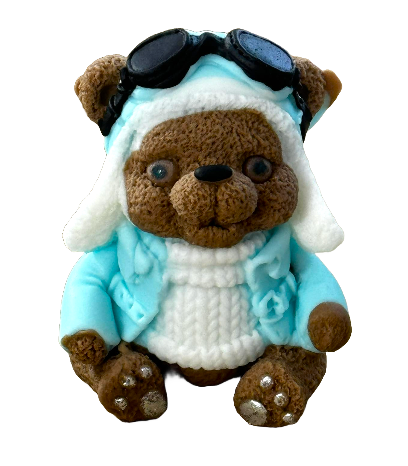 Decorazione in zucchero commestibile, Decorazioni in pasta di zucchero Aviator Naty Shop